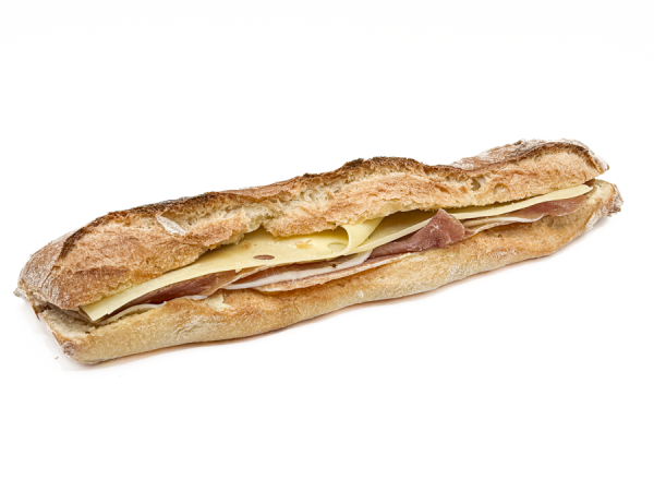 Sandwich jambon de pays emmental