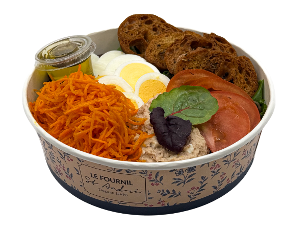 Salade thon gourmande