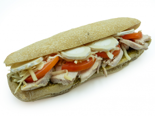 Panini poulet chèvre miel 